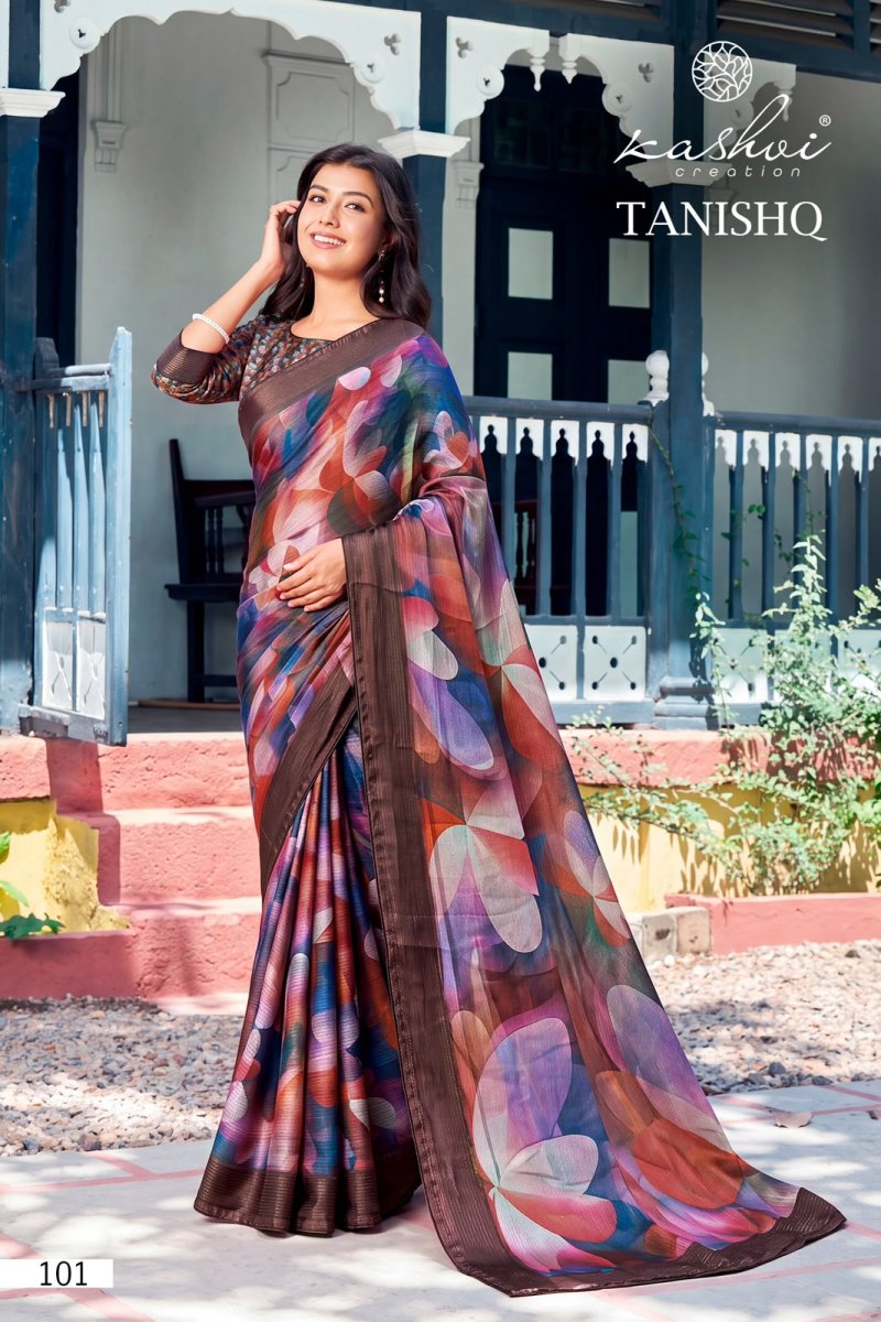 Tanishq Vol 1 By Kashvi Siya Silk Digital Printed Saree